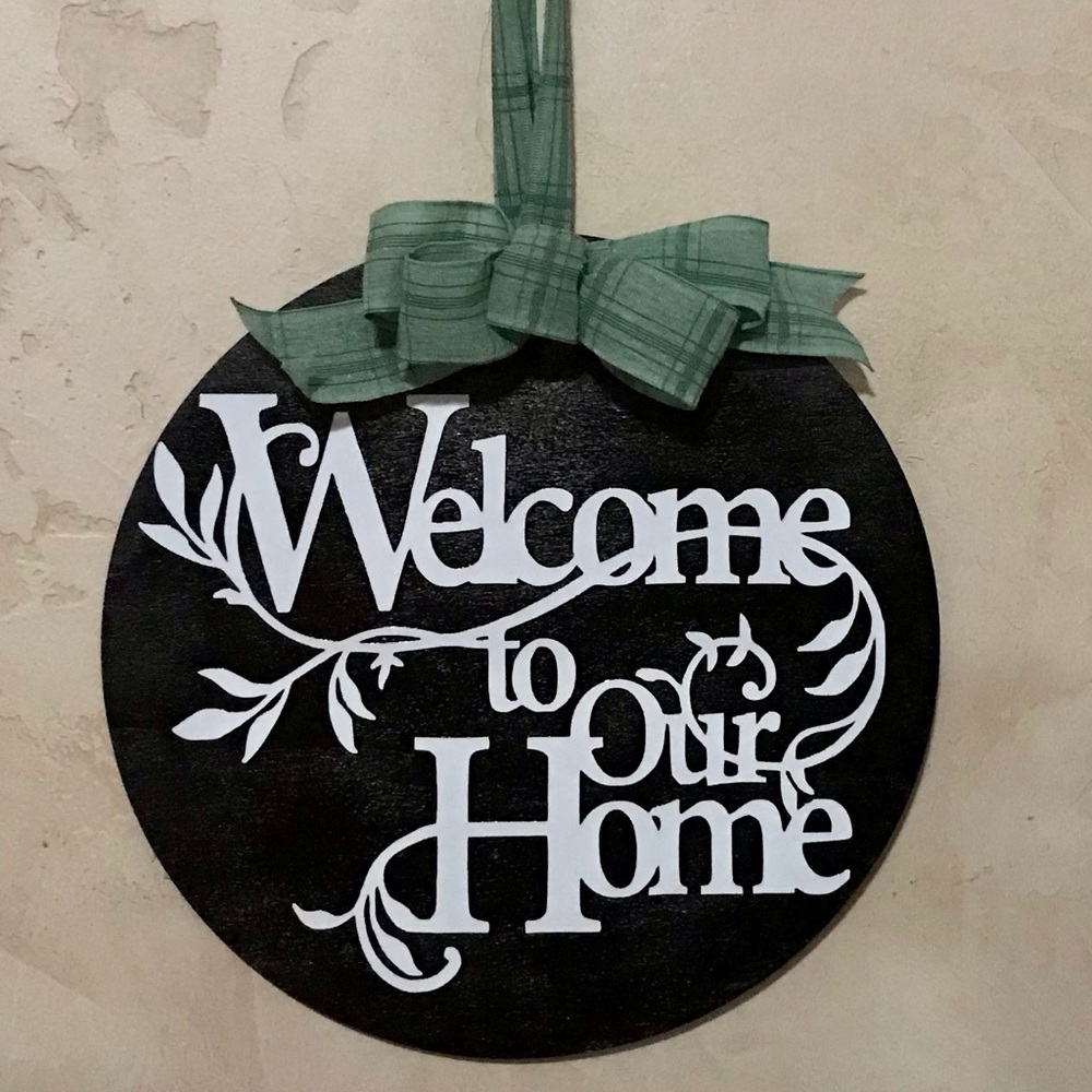 Welcome sign